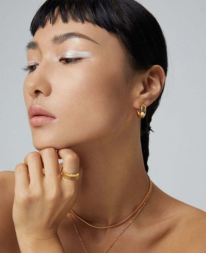 Tova Ribbed Ring - Cuddlydigit