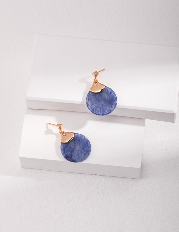 Indigo Aventurine Earrings