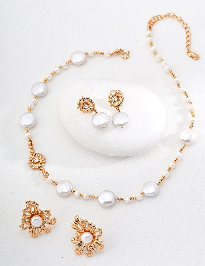 Blossom Pearl Necklace - Cuddlydigit