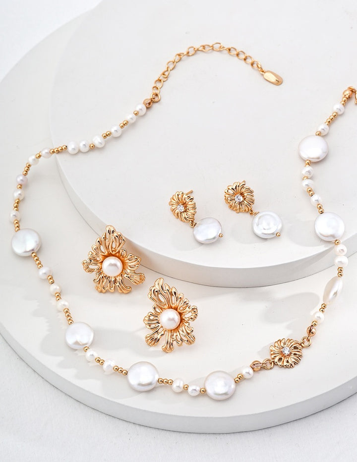 Blossom Pearl Necklace - Cuddlydigit