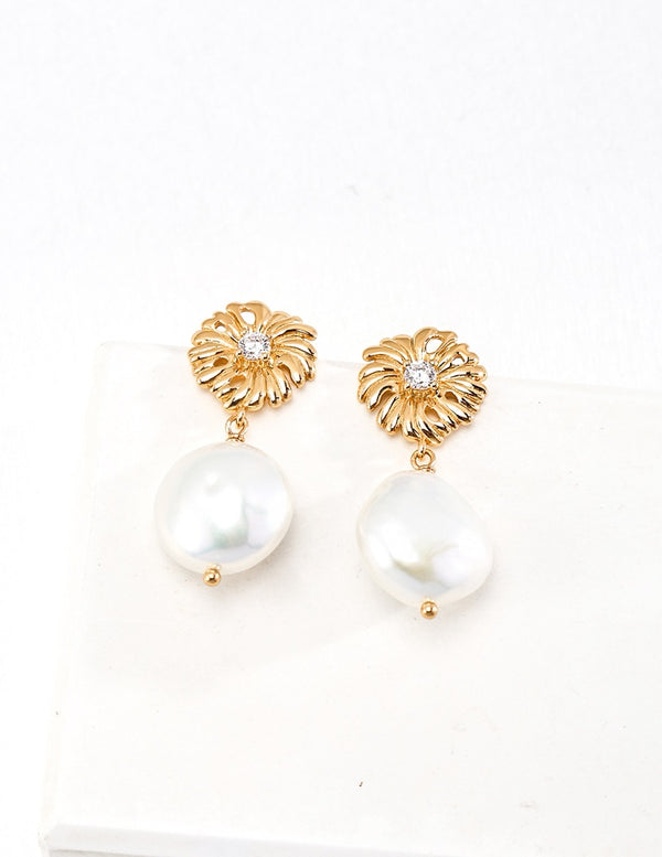 Blossom Pearl Earrings