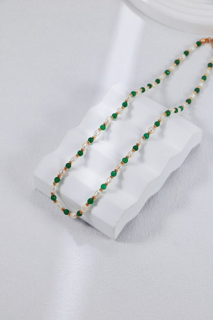 Vintage Natural Stone Pearl Necklace - Cuddlydigit